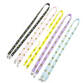 2024 Cheap Factory Washable Reusable Cartoon Smile Anti-Lost Face Masking Holder Nylon/Polyester Lanyard Durable Eco-Friendly