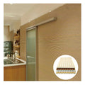 Modern Design Wood Plastic Composite Acoustic Fluted Wall Panel Environmentally Friendly Waterproof 10mm Thick Graphic Design