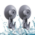 TAILI Wall Mounted Suction Wall Hook Vacuum Suction Cup Hook for Bathroom Clothes Hanger Shower Suction Cup Plastic Hook