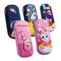 3d Kids Cute Kawaii Girls unicorn Eva Pencil case for School Stationery Store  Pencil Bags