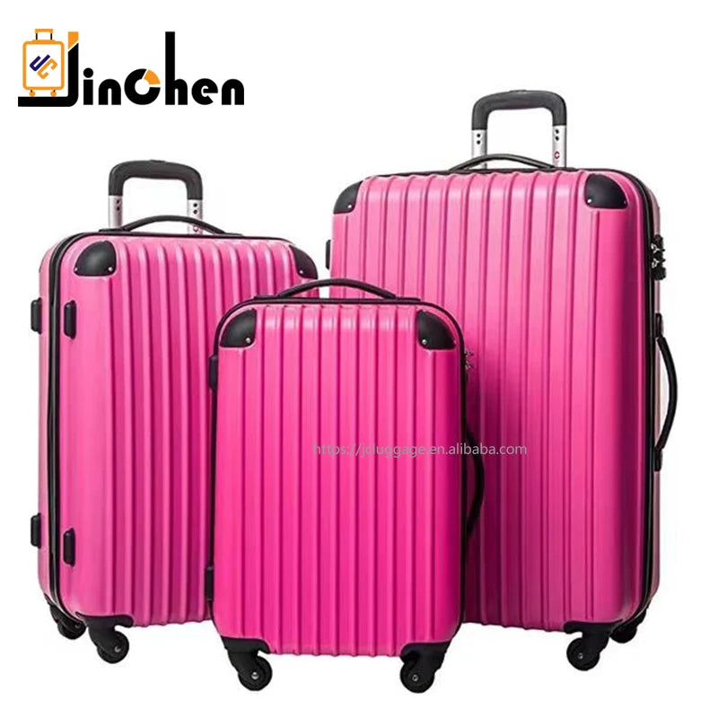Jinchen Luggage Portable Carry on Suitcase Sets Good Quality Factory Wholesale Very Cheap Price Luggage Sets