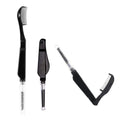 2 in 1 Disposable Folding Mascara Brush with Eyelash Separator & Lash Comb Makeup Tools