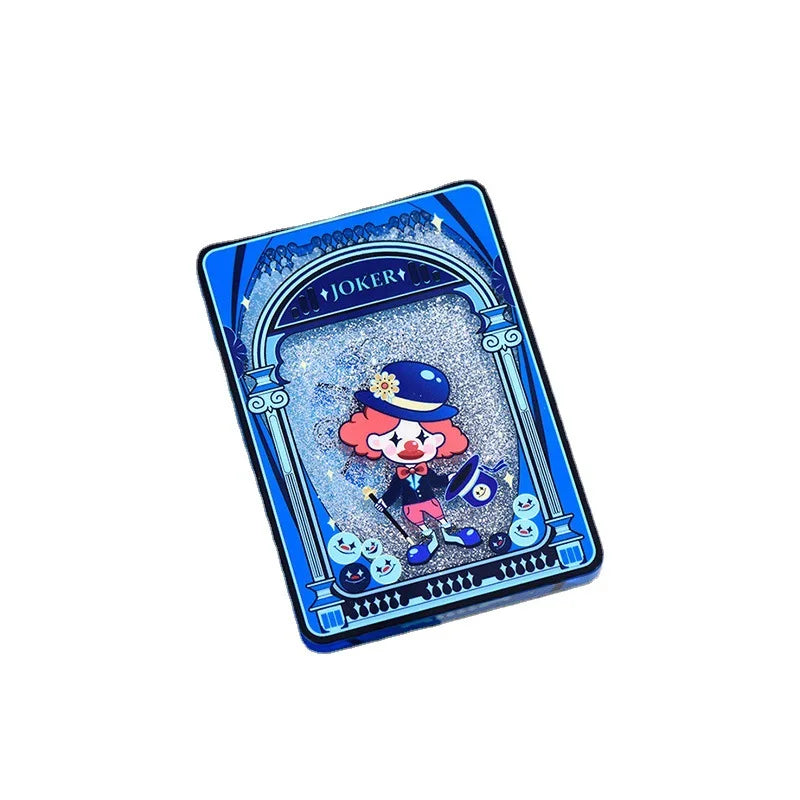 Customized Personality Creativity Eco-Friendly Quicksand Keychain Blank Acrylic Glitter Charm with Plastic and Metal Materials