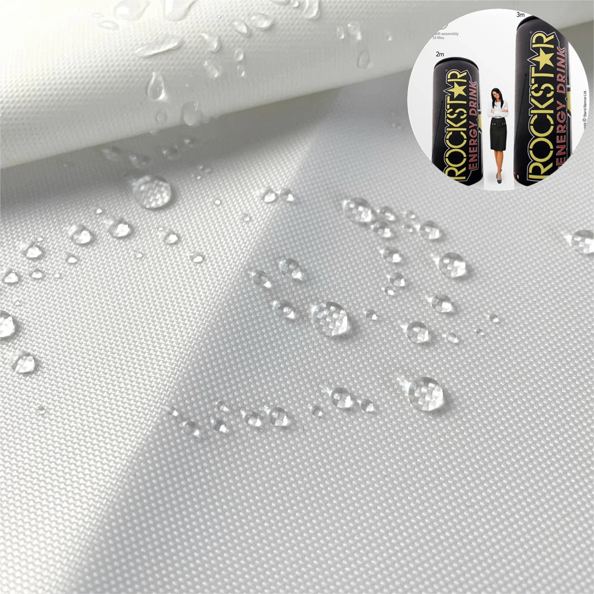 600D 100% Polyester Oxford Inflation Fabric for Inflatable ADs Sublimation Paper Transfer Printing Waterproof Outdoor Fireproof