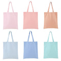 DIY Your Creative Designs Reusable 12oz Cotton Canvas Tote Shopping Bag Large Capacity Durability Blank Bags for Crafts