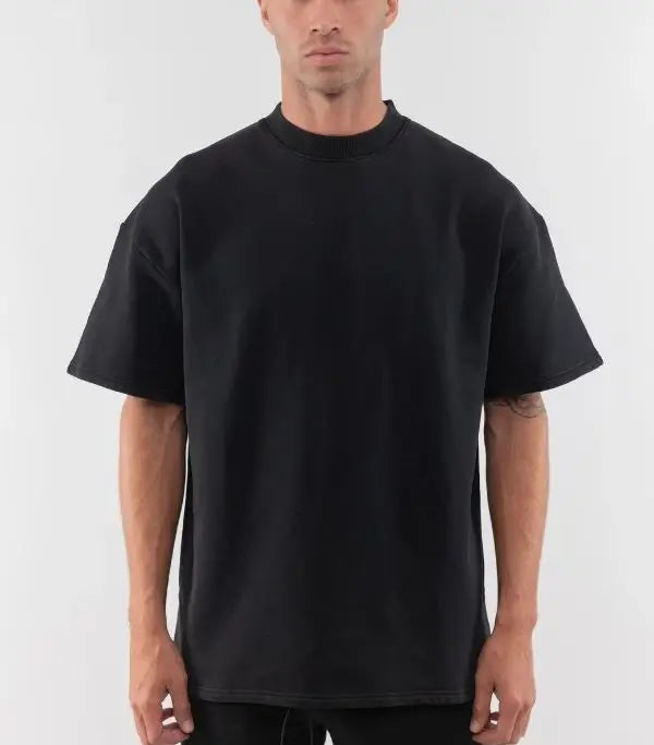 Clothes Men Wholesale Plain Vintage T Shirts Custom Printed T Shirts 100% Cotton T-Shirt Bulk Blank T-Shirt Heavyweight