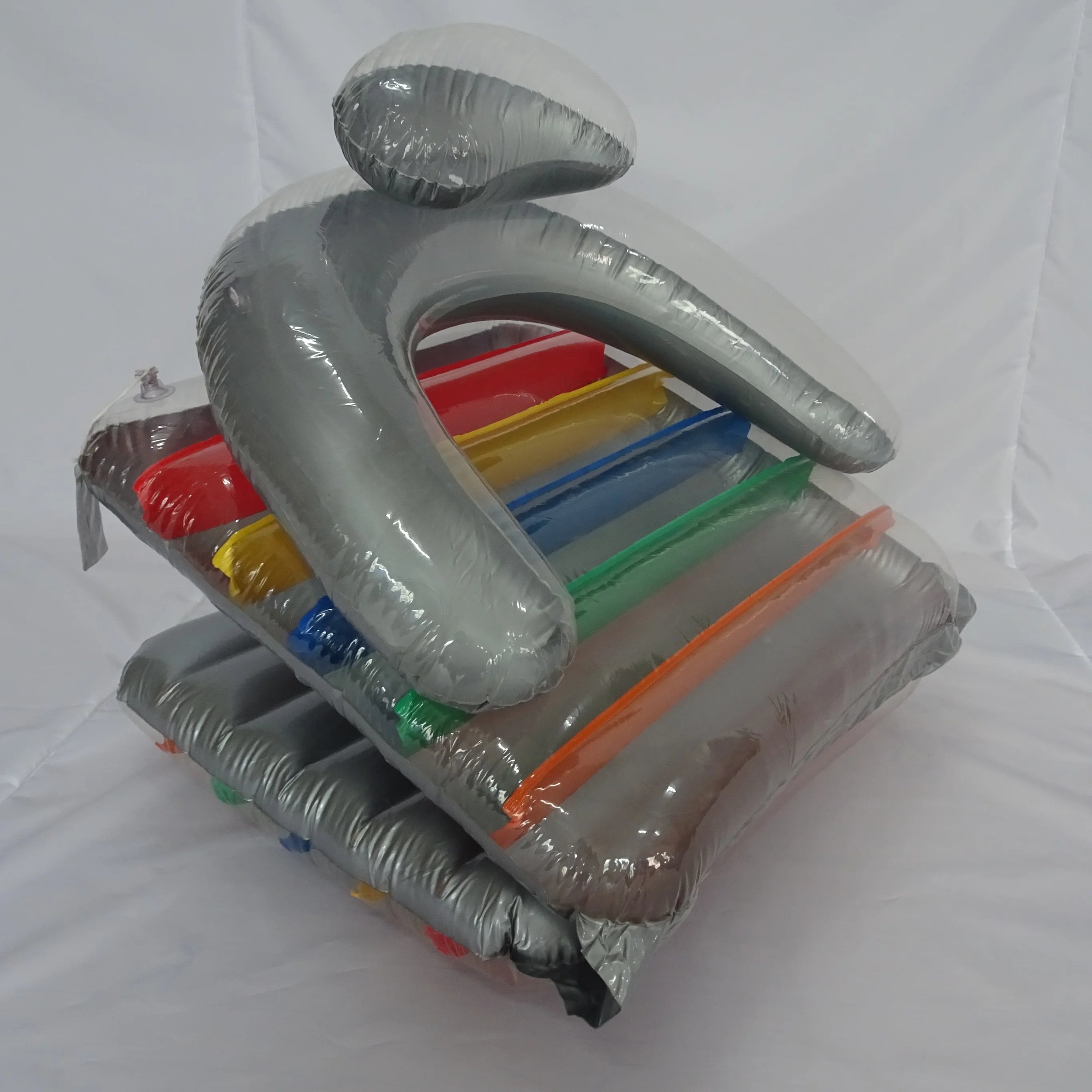 Waterhan All Seasons PVC Single Man Foldable Inflatable Exercise Ball 105cm 20kg+ Capacity Decoration Model FSR4B4852 Guangdong