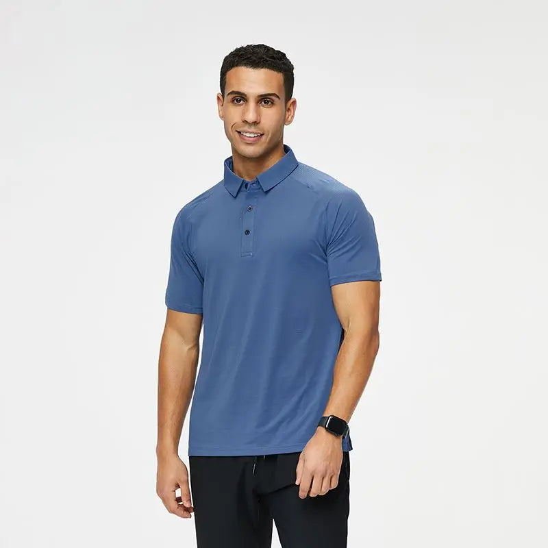 OEM ODM High Quality Manufacture Polyester 130grams Short Sleeve Casual Golf Men Quick Dry Embroidery Golf Shirt