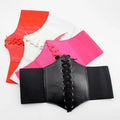 Yiwu Yonger 2021 Factory Made Corset Set Wide PU Leather Belts for Corset Durable Plastic Belted Corset