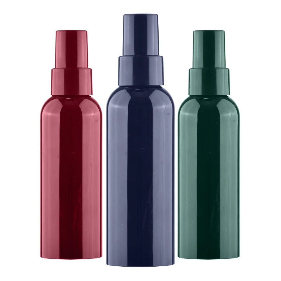 OEM Private Label 30ml 50ml 100ml Recyclable Refillable PET Perfume Atomizer Spray Bottle Shampoo and Conditioner Bottles