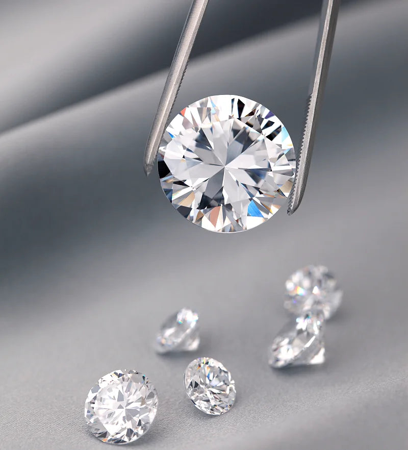 Starsgem 0.3~2CT F VS1 International IGI Certified Loose White Round Brilliant Cut Lab-Grown Diamonds CVD/HPHT Lab Techniques