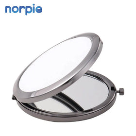 Makeup Tool Mirror Cosmetic Pocket Mirror Metal Sublimation Compact Mirror