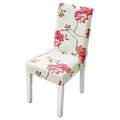 IDOTEX Velvet Stretch Dining Room Chair Covers Soft Removable Dining Chair Slipcovers Plain Fasion Printed 1pc/opp Bag 2 Pieces