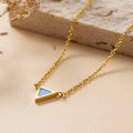 Stainless Steel Pendant Necklace Exquisite Design Clavicle Chain Non-Fading Titanium Steel Sweet Cool Necklace in Stock