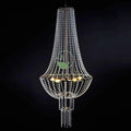 Wedding Props Crystal Light Suspended Ceiling Hotel Ballroom Chandelier Hall Decorative Pendant Light Ceiling Lamp Led Modern