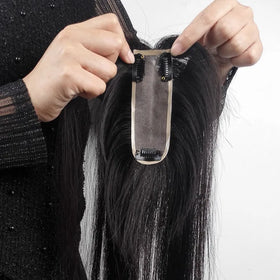 NL 2x6inch Mono Topper 100% Human Indian Remy Hair BQ Wig Real Human Hair Women Toupee Wholesale Price Directly Supply