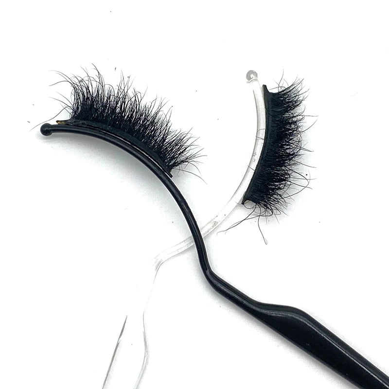 Private Label Eye Lashes Short Soft Lashes Wholesale Handmade Natural 3D Mink Lashes