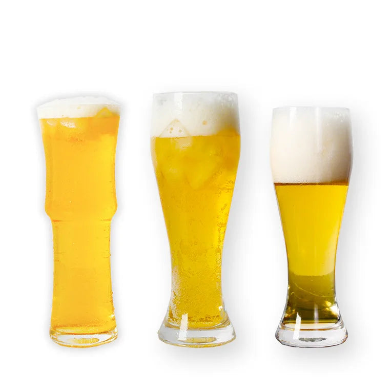 Wholesale Creative Transparent Crystal Beer Glass Cup