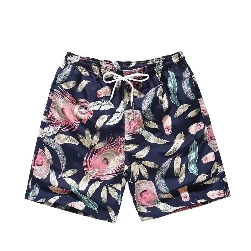 Factory Customized  Swim Trunks Summer Board Shorts Quick Dry Beach Mens Shorts Swimwear Beachwear
