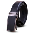 3.5cm New Men's Leather Belt Alloy Automatic Buckle Business Leisure Youth Middle Aged and Elderly Belt Designer Belt for Men