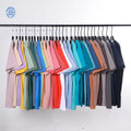 SanDian Wholesale High Quality 240g 100% Cotton Unisex Tee Shirt Custom t Shirt Printing Blank Tshirt Sports Short Sleeve Tee