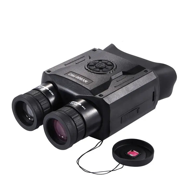 New Design NV600 Pro Large Screen HD Digital Night Vision Monoculars 500M for Night Patrol Black 550g