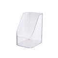 OWNSWING PET Material Simple Inclined Mouth Storage Box for Storage Space Saving Transparent Plastic for Kitchen Container