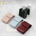 Perfume Organizer PU Leather Lip Gloss Bag Mini Case Girls Travel Lipgloss Makeup Storage Holder for Purse Fingernail Polish