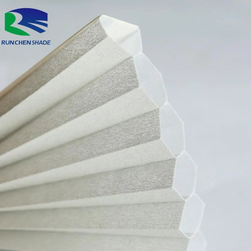 Good Quality Colored Top and Down Bottom up Dual Day and Night Double Layer Roller Blinds Honeycomb Blinds