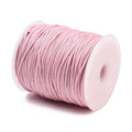Pandahall 1.5mm Waxed Cotton Thread Cords 100 Yards/roll for Macrame Artisan String for Jewelry Making