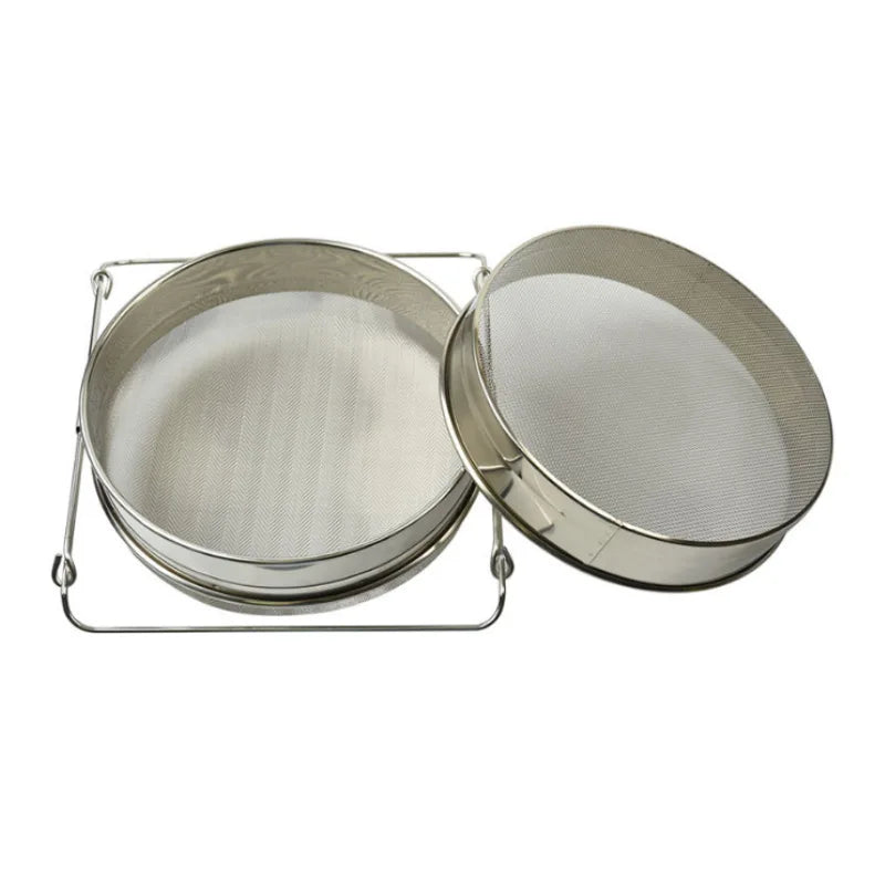 Stainless Steel Double Honey Strainer Double Layers Stainless Steel Honey Filter