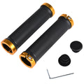 Superbsail 1 Pair Bicycle Double Lock Cycling Handle Bar Grips Hand Cover Anti-slip Bicycle Handlebar Grips Bike Accessories