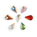 Xichuan  Slim Drop Shape LA Series High Quality Glass 3D Glue on Crystals Stone Nail Rhinestones for Jewelry Accessories