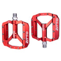 Customized Bicycle Flat Pedals Aluminum Alloy Nylon Bike Pedal With DU Sealing Bearing Self-locking Pedal for Mountain Road