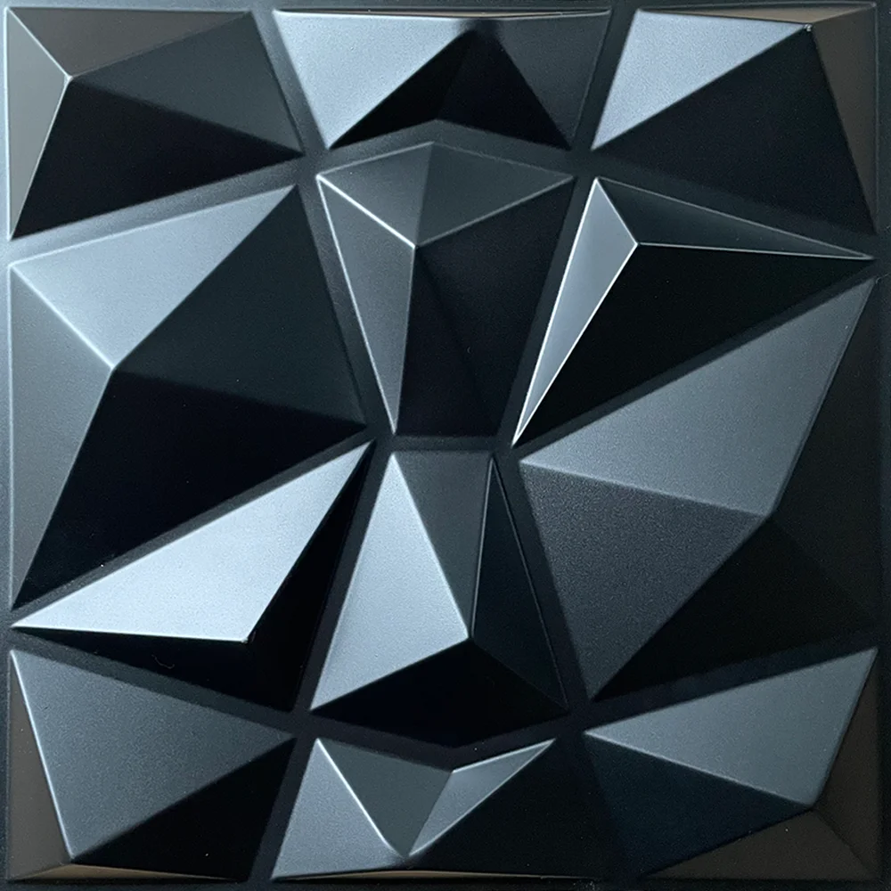 Custom Modern Interior Wall Decorative Waterproof Plastic 3D Background Decorative Interior Pvc Wall Panels