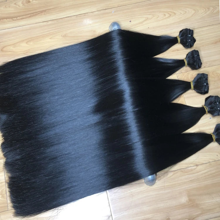 Drop Shipping Raw Vietnamese Hair Natural Silky Straight Cambodian Raw Human Hair Bundle Vendors