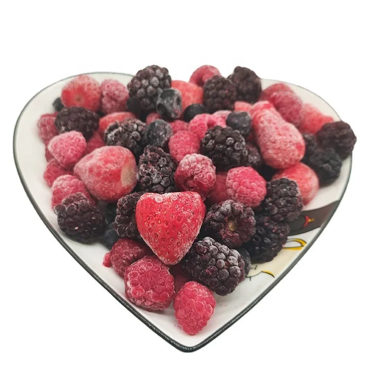IQF Organic Frozen Mixed Summer Berries Cherry Very Berry Field Blend Medley Fruit Serious Quality Foods for Smoothies