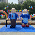 AIRFUN Holland Inflatable Cartoon Netherlands Cartoon Inflatable Inflatable Abraham Sarah