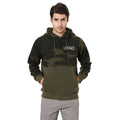 Custom LOGO Manufacturer Men Clothing Camouflage Print Sweatshirt Color Matching Pullover Casual Sport Hoodie