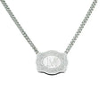 26 Letters Belt Buckle Necklace Personalized Embossed Initial Letter Western Charm Gift Jewelry for Women