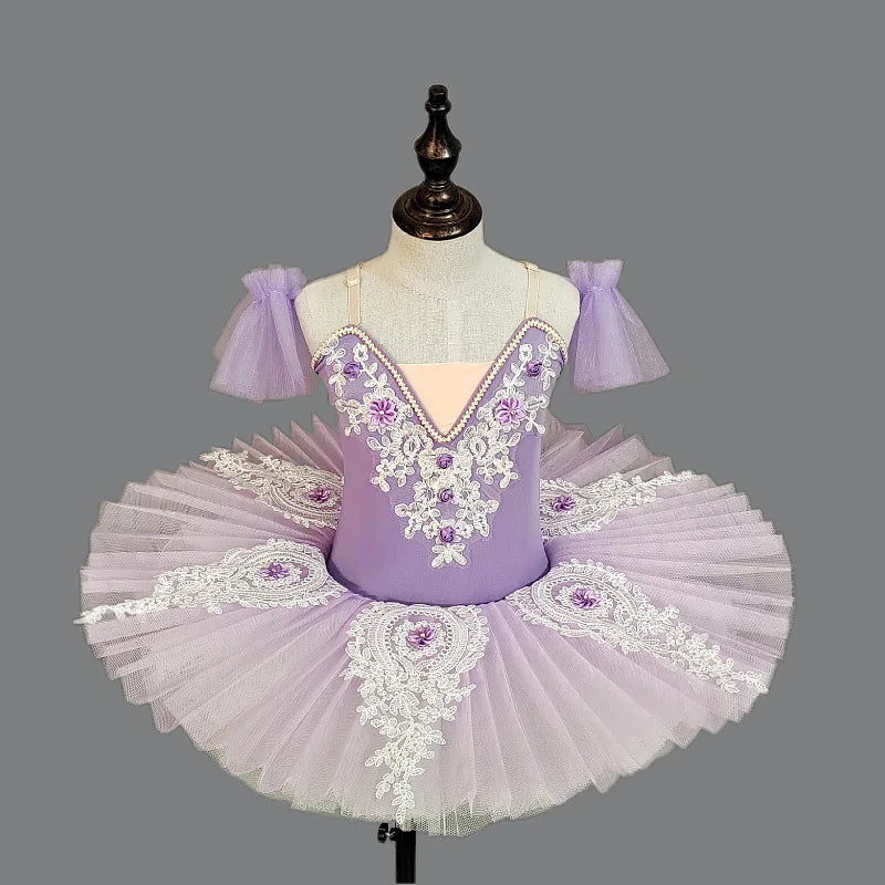 Children's Ballet Students Practice Summer One-piece Training Clothes