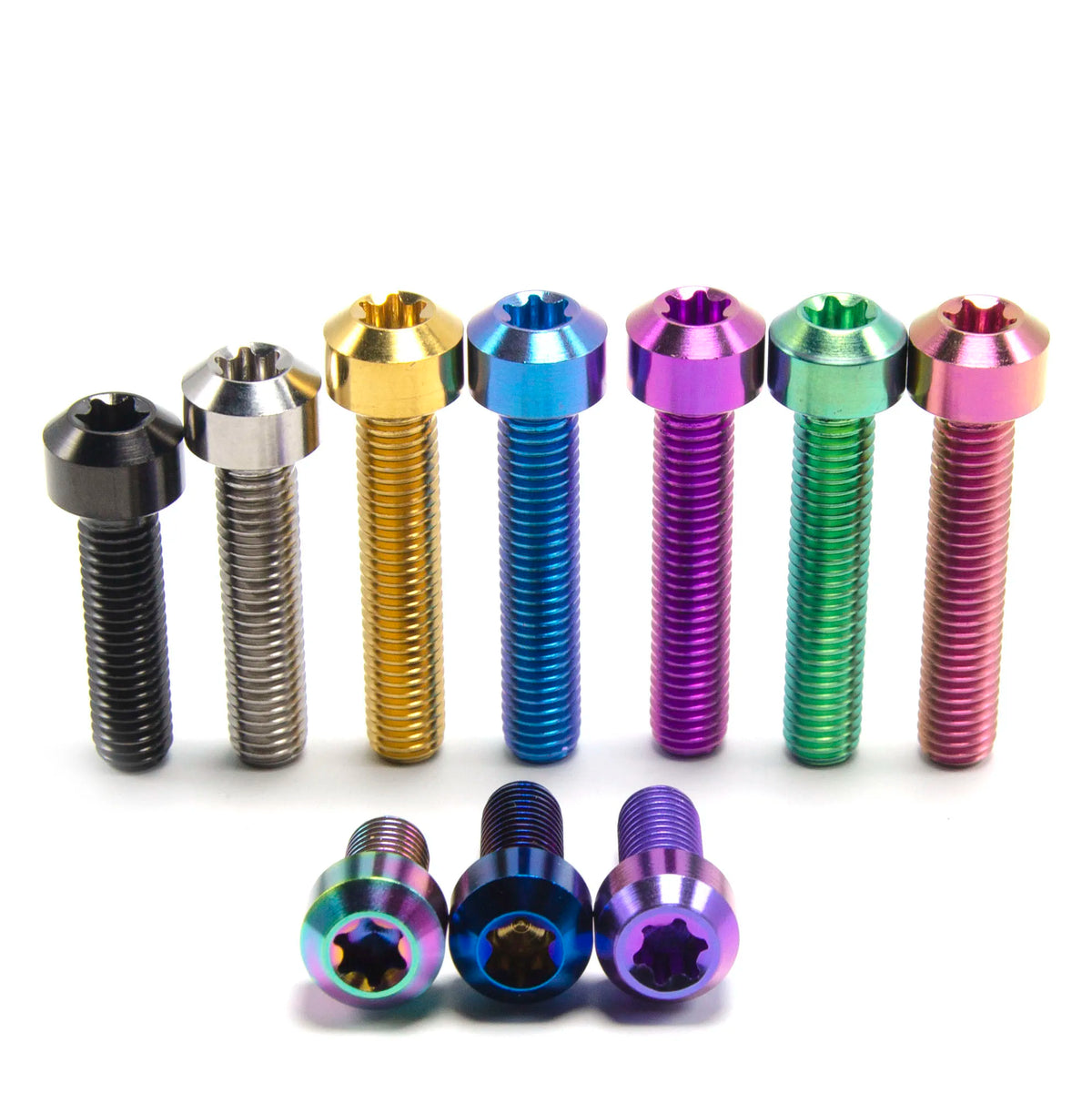 TITST Free Shipping Gr5 Titanium Bolts M4 M5 M6 Torx Head Screws for Motorcycle Car Modification ( One Bag = 10pcs ) MegaBDM
