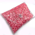 AB Color Half round Loose Pearls 5mm 5000pcs/Bag for Nail Art DIY Colorful Imitation ABS Flat Back Pearls