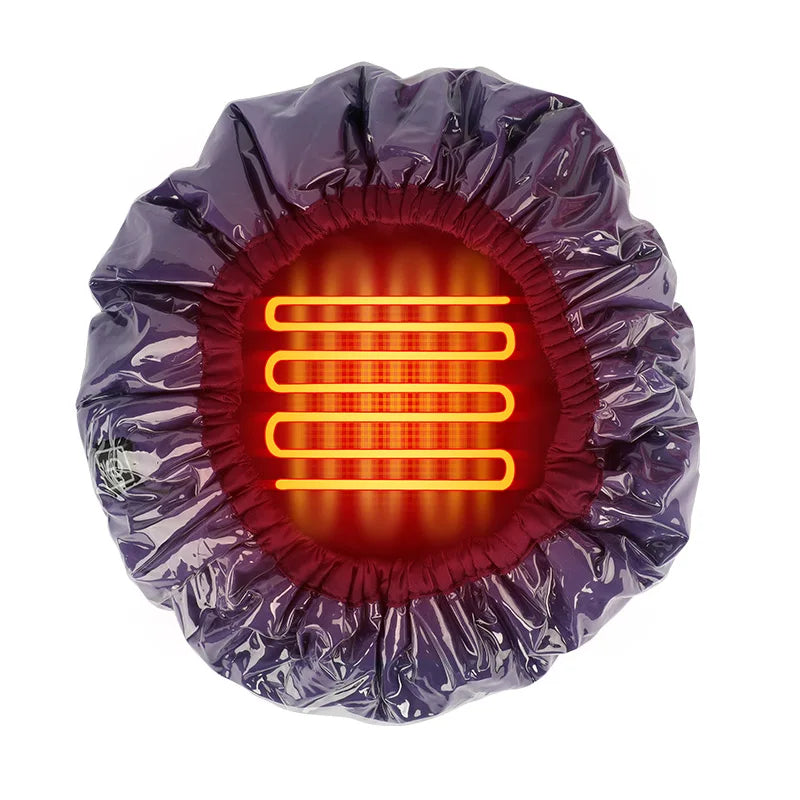 Salon-Grade Electric Hair Cap Deep Conditioning Thermal Hair Steamer Heated Cap for Professional Use