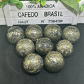 Factory Wholesale Price Healing Stones Crystal Craft Spiritual Power Pyrite Sphere for Home Decoration