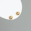 Fashion 925 Sterling Silver Gold Plated Stud Earring Jewelry for Women Dropshipping Earrings