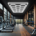 Good Design Super Bright No Glare Gymnasiums Hexagon Interior Lighting Decorative Gym Light