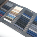 Newest Best Price Italian Style Worsted Merino Wool/Polyester Fabric Organic Woven Wool Suiting Fabric Sample Book