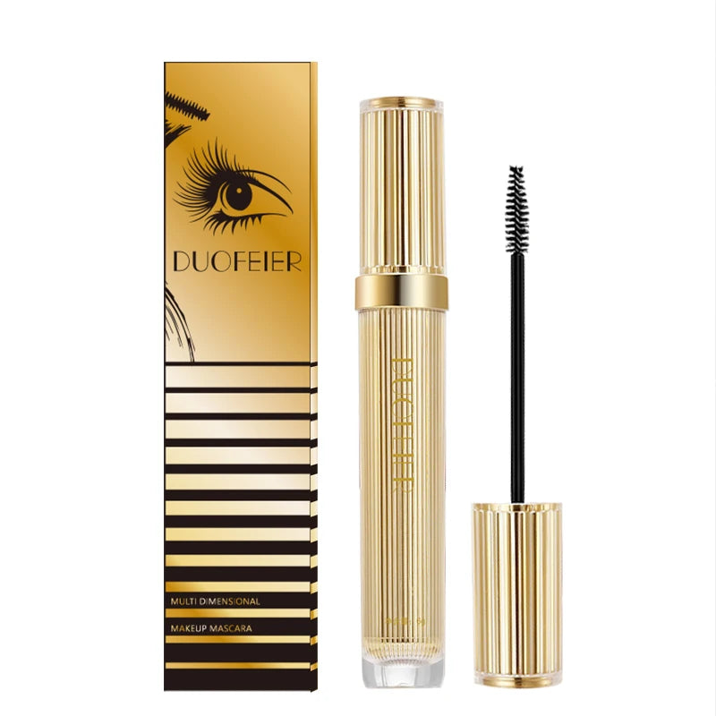 Wholesale Luxury 4d Silk Fiber Long Curl Black Eyelash for Mascara Waterproof Mineral Liquid Cosmetics