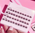 Extension Pbt Korean Silk Diy Cluster Lash Kit logo Sizes Diy Lash Extension Kit